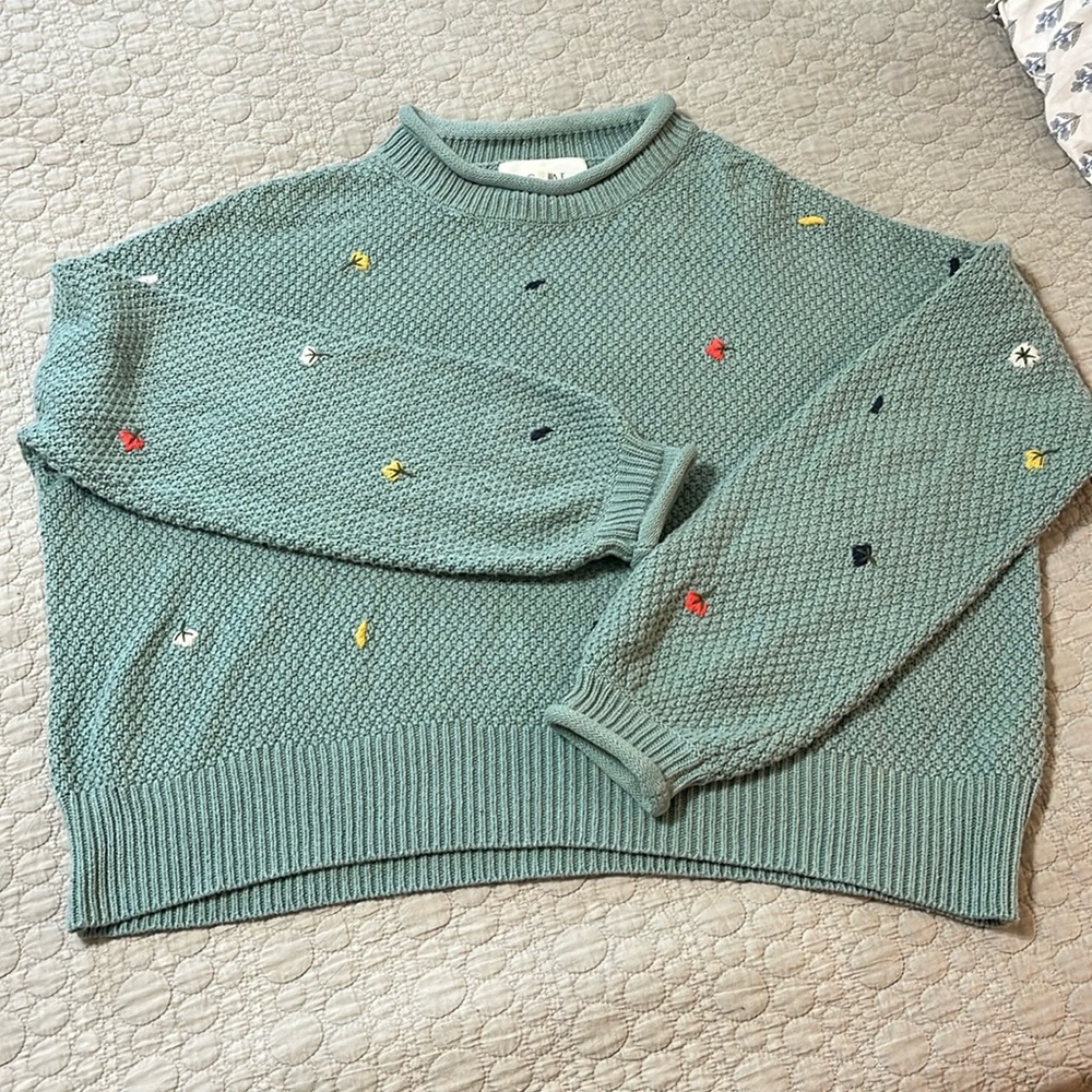 He great. Poppy pullover